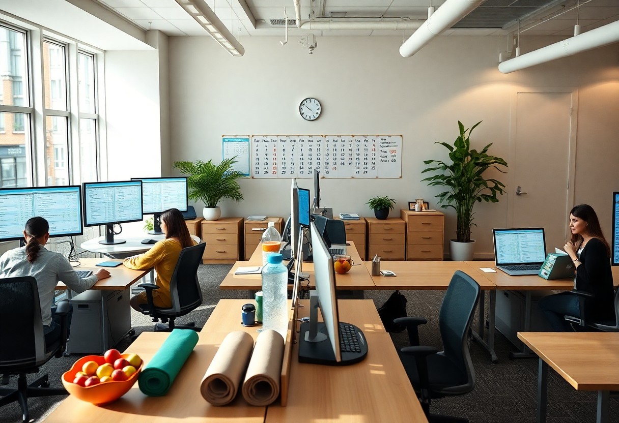 How can wellness programs improve productivity?
