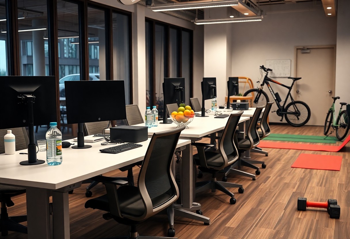 How can companies support physical health at work?