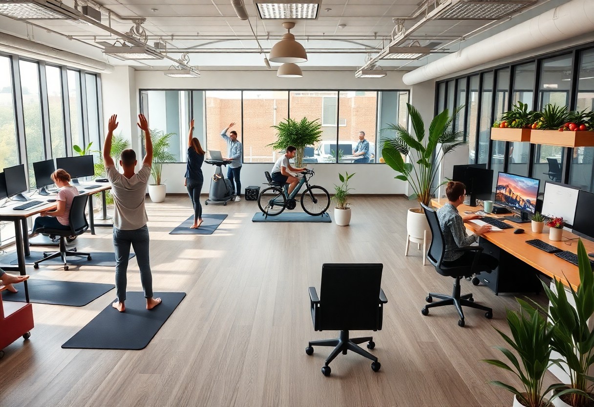 What are examples of workplace wellness activities?