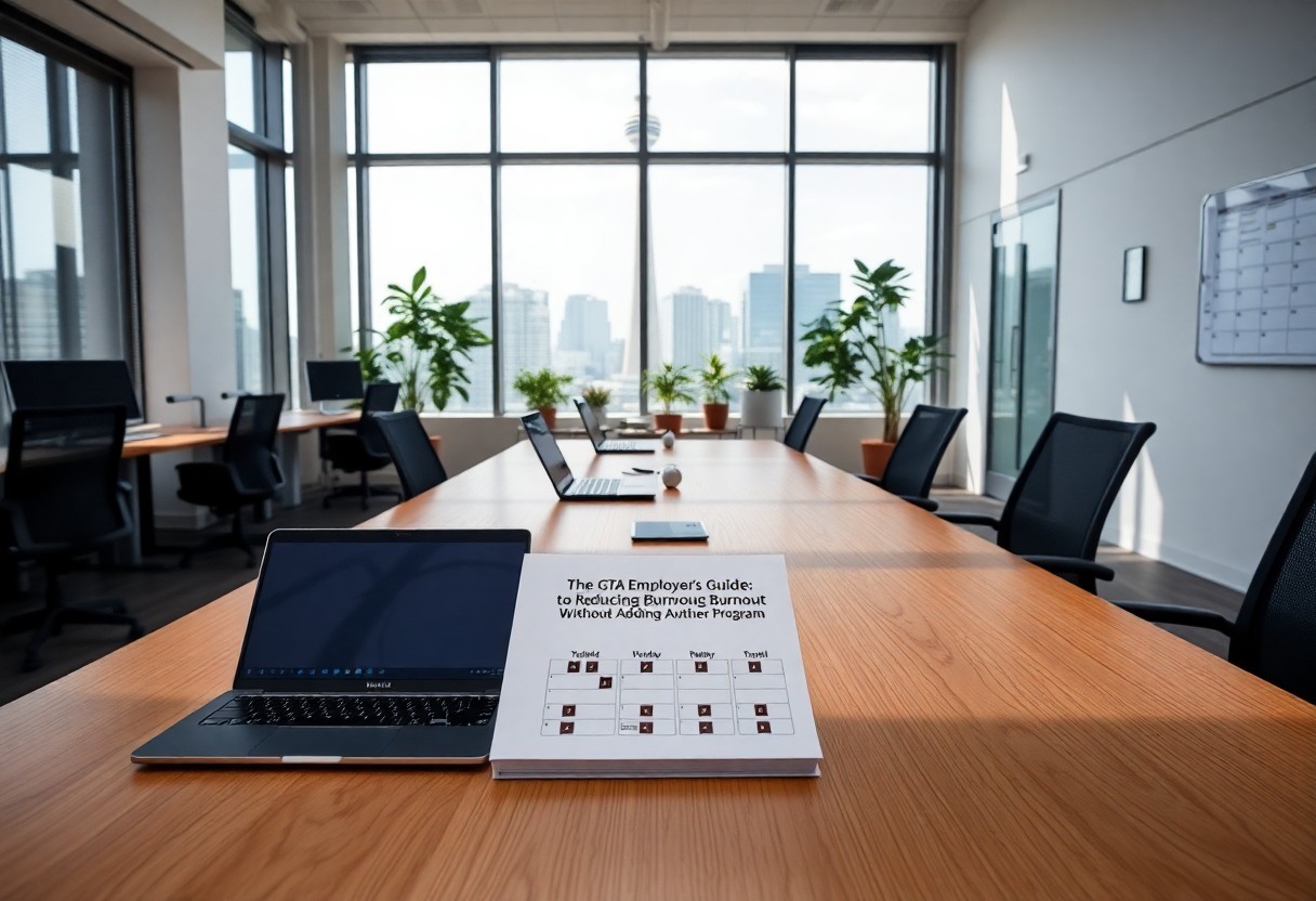 The GTA Employer’s Guide to Reducing Burnout Without Adding Another Program