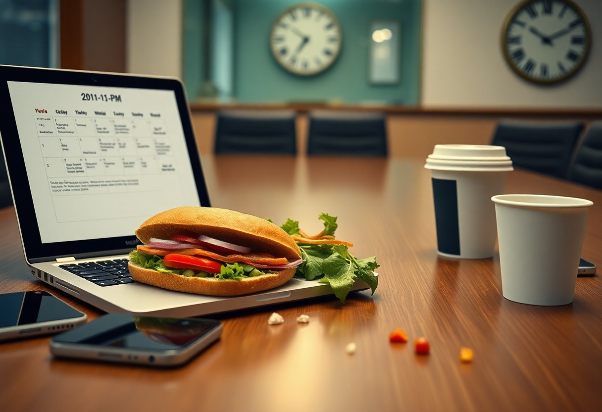 Your Lunch May Be Running Your Afternoon Meeting